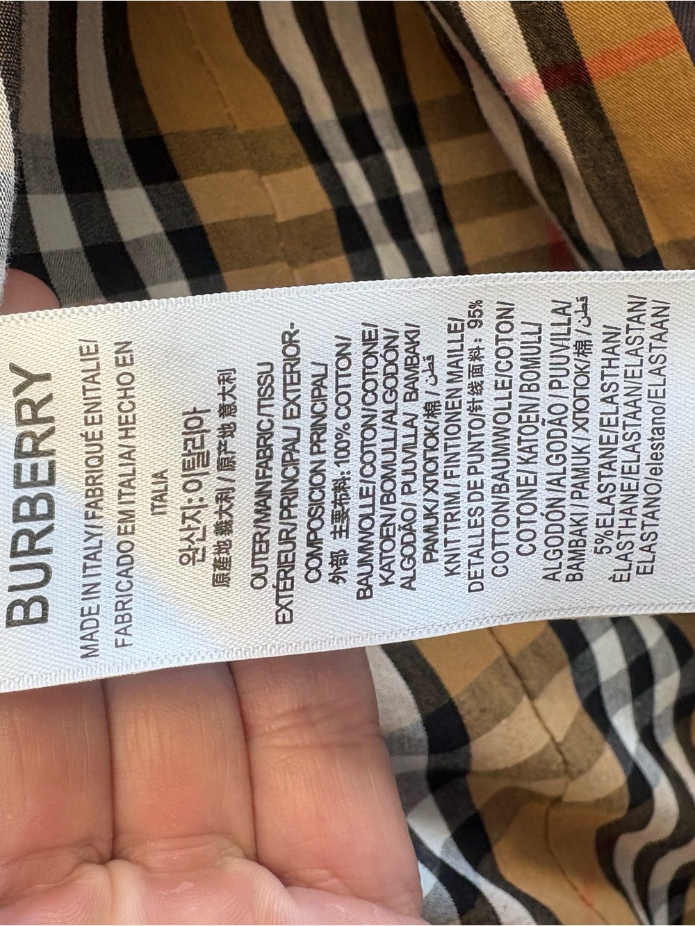 Burberry Double-Breasted Grey Trench Coat with Belt - Picture 5 of 9